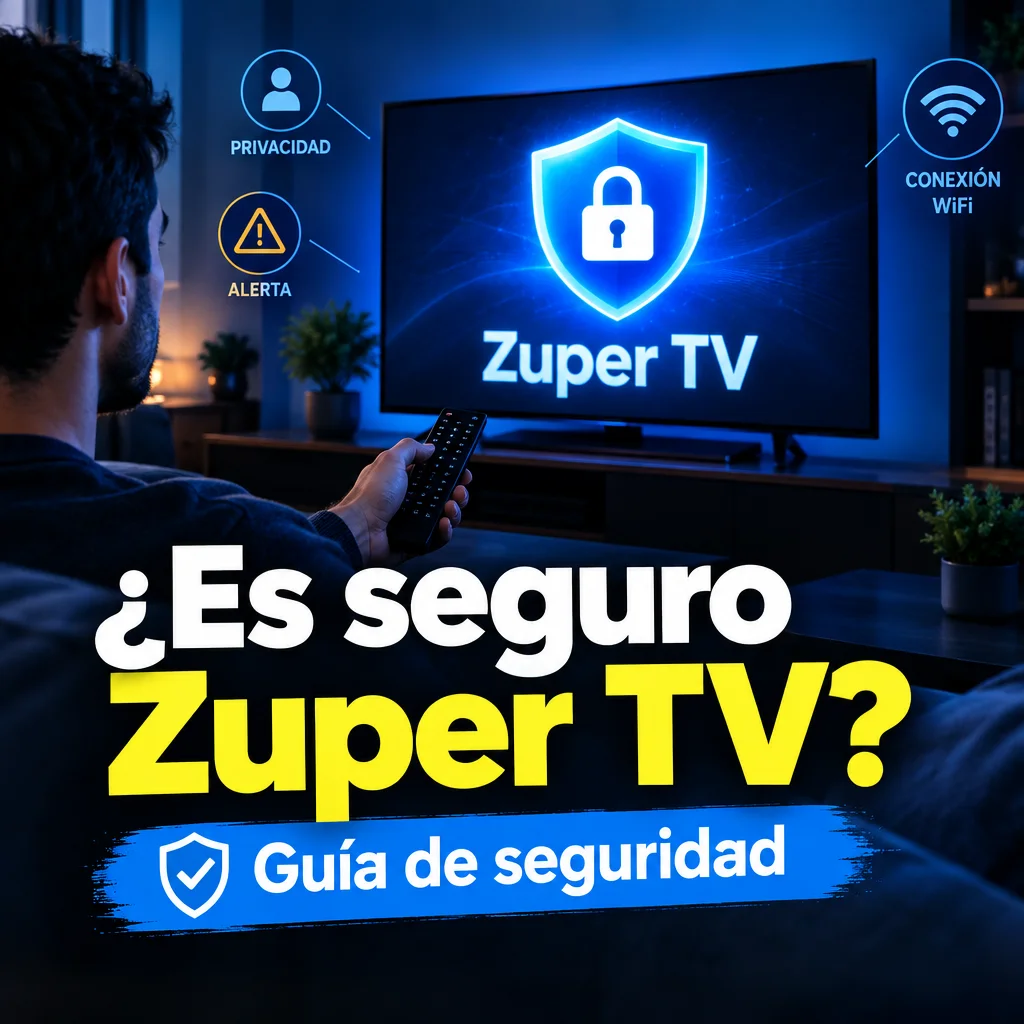 ¿Es seguro Zuper TV? Guía de seguridad
