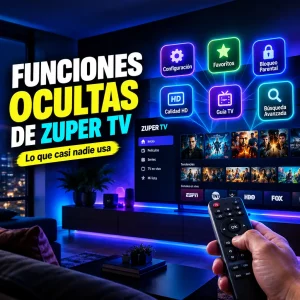 Funciones ocultas de Zuper TV que la mayoría de los usuarios pasan por alto
